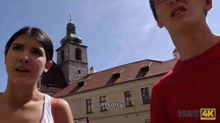 HUNT4K. Ра охотник паян брюнетка аздара, кыдым окса келеш отпускышкы