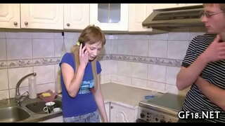 Pretty ໄວລຸ້ນ hotty ຢືນຫເດດ