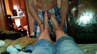 Â�ネット-b. ママfootjob