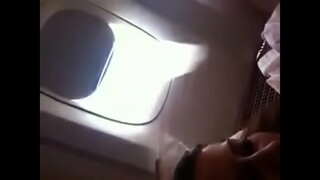 Solo in airplane