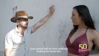 50-avut - o-Curva de pe strada, oferindu-pentru cincizeci de real anal